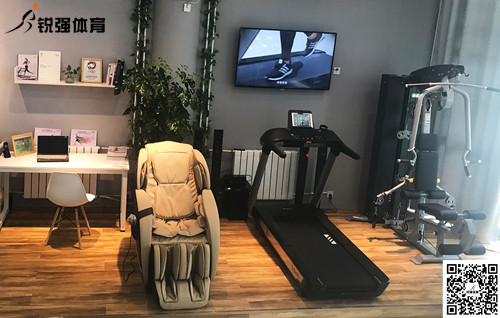 伟德国际1946济南一位客户的私家健身房